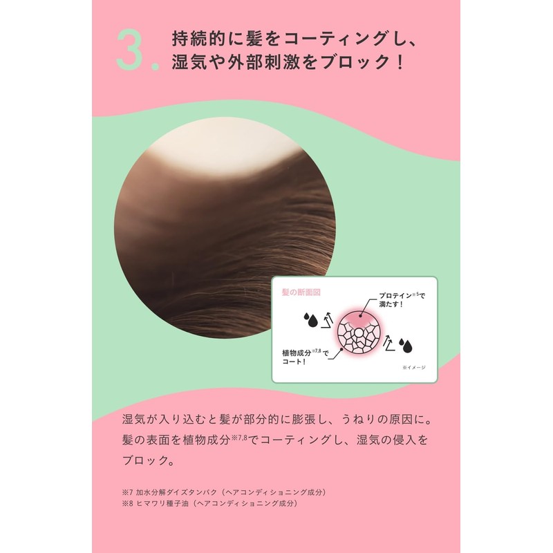 Number-S [Wavy Control] Shampoo Bottle, 15.9 fl oz (450 ml),