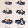 EHEYCIGA EHEYCIGA Orthopedic Dog Beds for Large Dogs, Waterproof Memory