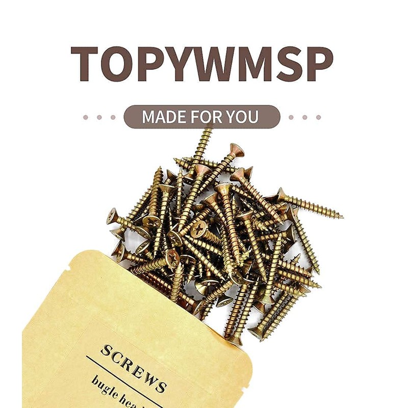 3.5x30mm Wood Screws,Flat Head Screws for Wood, Zinc Galvanized,Multi Purpose