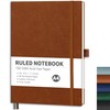 RETTACY Notebook Lined A4, Lightweight Journal Diary with 96 Numbered