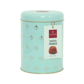 Domori Tiramisu Truffles Tin Gift Box