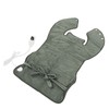 Back Heating Pad Dark Grey Soft Plush Hands Free Design