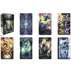 Tarot Cards, Rider Edition, Tarot, Divination Telling, 78 Sheets, Healing Light Tarot, Japanese Instruction Manual Included (English Language Not Guaranteed)