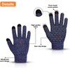 TOCOZOC Guantes de Invierno Con Pantalla Táctil Antideslizante Para Hombre