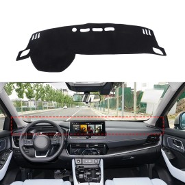 Non-slip Dash Cover Mat Cushion Dashboard Guard Fits Nissan X-Trail 2021-2025