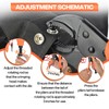 Robust Push Button Tool with Pliers - Portable Eyelet Pliers