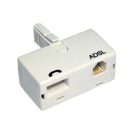 World of Data ADSL Micro Filter for BT Broadband RJ11 ADSL Router/Modem