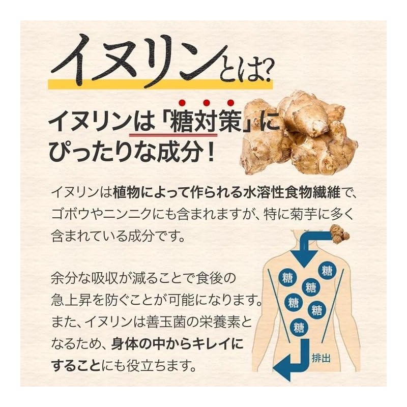 トピのチカラ 500粒 イヌリン 高含有 菊芋サプリ 錠剤タイプ