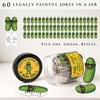 Pickle Dad Joke Jar - 60 Funny Dad Jokes Cards,
