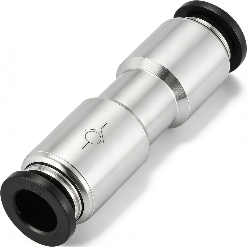 Closmos Pneumatic Push to Connect Fitting Check Valve 1/4" OD