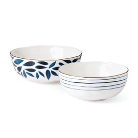 Lenox Blue Bay 2-Piece Nesting Bowl Set, 5.51