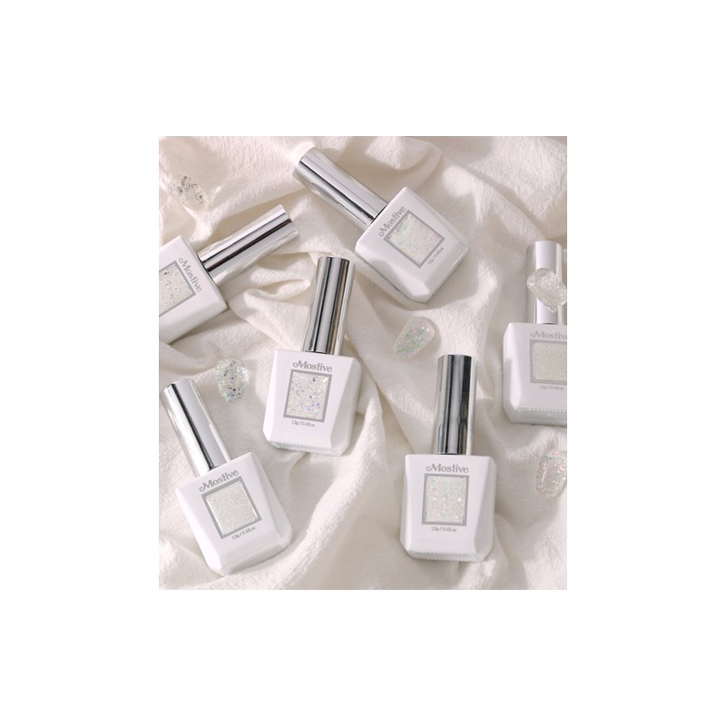 classic nail Mostive Glitter Gel Fairy Wings 6-piece set +