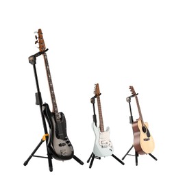 GHOSTFIRE AutoGrip Guitar Stand Foldable Guitar Display Rack Fit Electric Guitar/Bass/Acoustic (GBS-8)