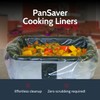 PanSaver Cooking Liners - Disposable Electric Roasting Pan Liners for