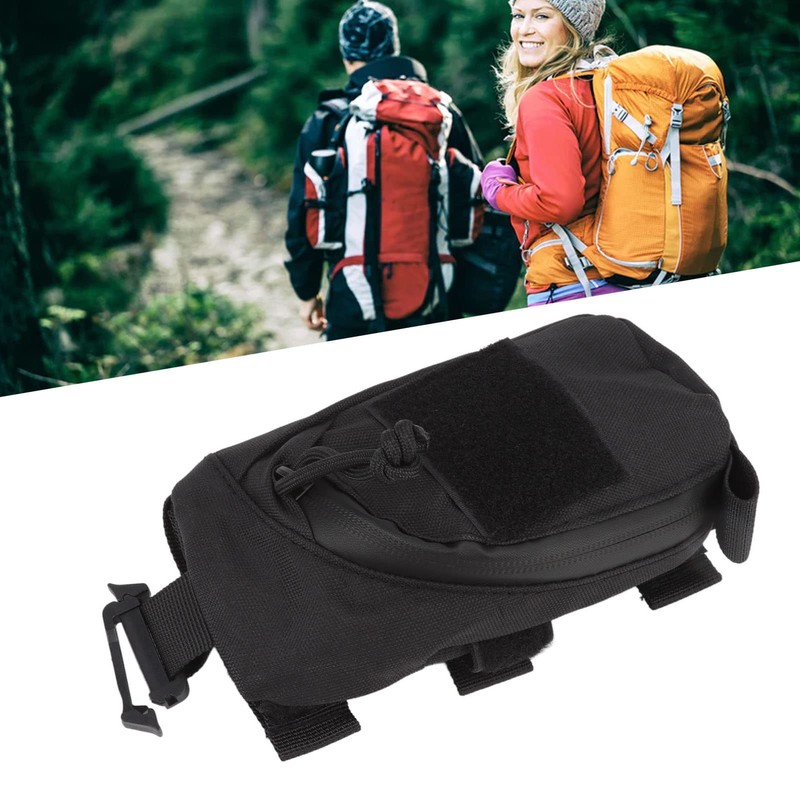 Backpack Strap Pouch Shoulder Strap,Outdoor Backpack Shoulder Strap Pouch Clip