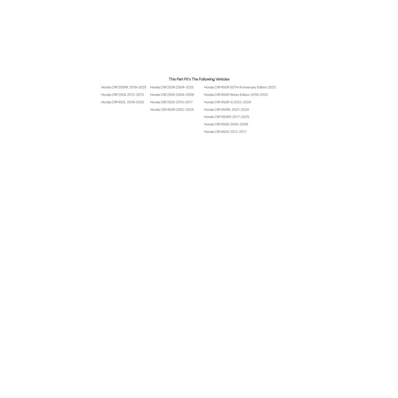 Tusk Throttle Tube For Honda CRF450RL 2021-2022