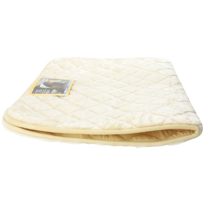 SNOOZZY CREAM 35X21.5 QUILTED MAT