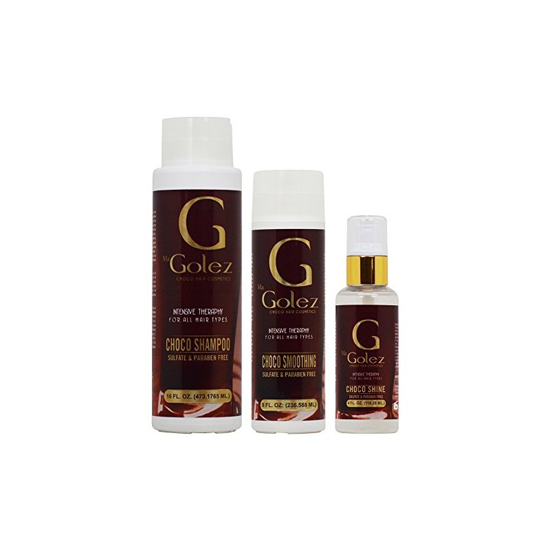 G Ma Golez Intensive Theraphy Choco Shampoo & Smoothing &