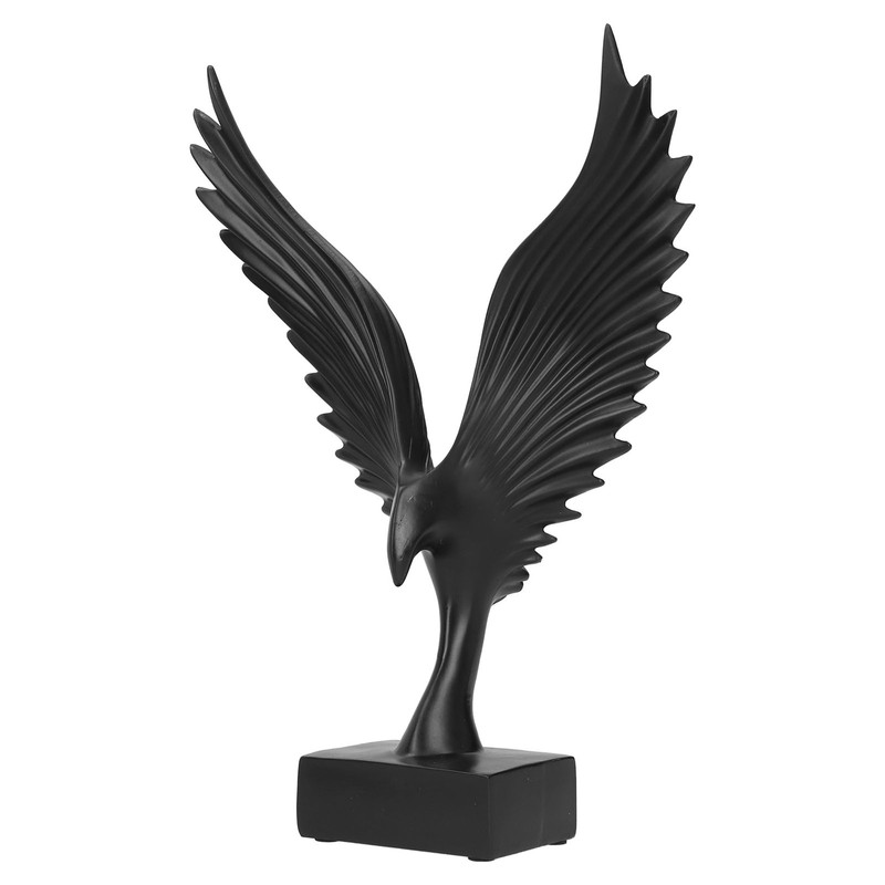 Angel Wing Resin Craftwork Sculpture Decoration Desktop Ornament Abstract Eagle