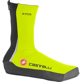 Castelli Instenso UL Shoecover I Windproof, Shoe Warmer Overshoes for Cycling, Mountain Biking - Electric Lime - Small