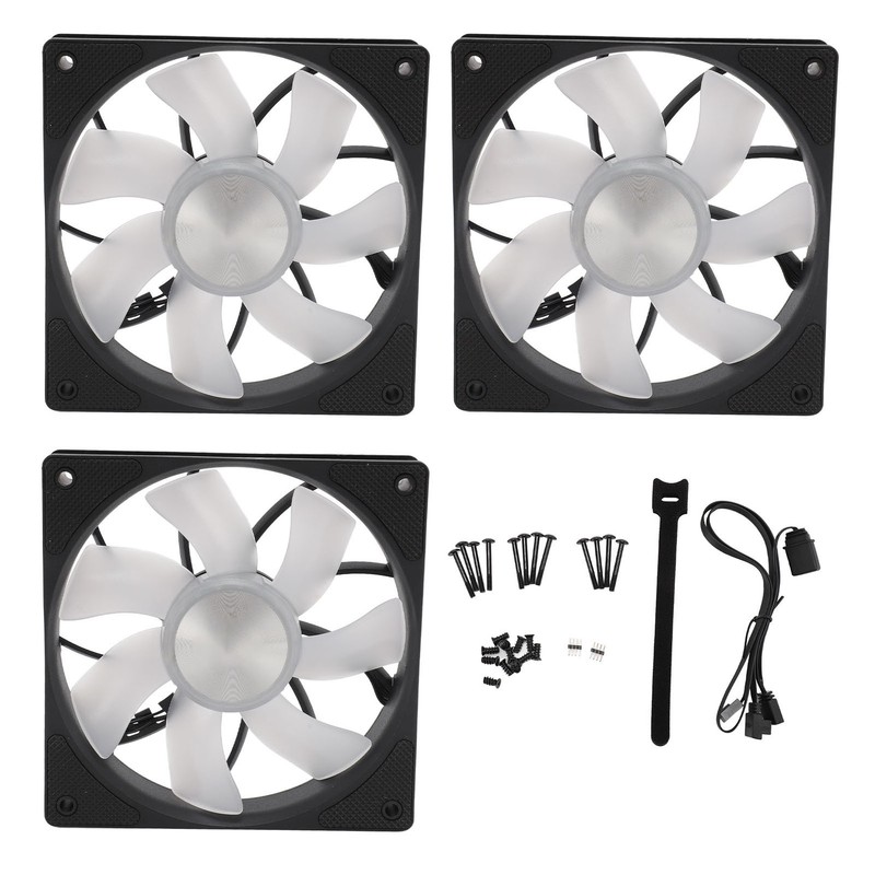 120mm PWM ARGB Case Fan MFDB Dynamic Pressure Bearing PWM