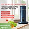 Fruit Washing Machine Digital Display Light Weight Vegetable Cleaner Purifier