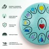 Rain Drum for Outside Garden, Steel Tongue Drum 6.8 Inch