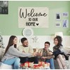 Welcome Party Wall Decor-Home Party Sign Decor-Rectangular Canvas Banner-Entryway Outdoor
