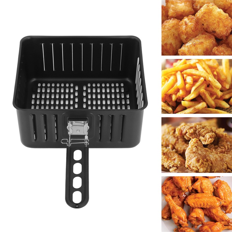 Fryer Basket Anti Stick Stainless Steel 6L Dishwasher Safe with