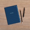 Top-2000 Index Notebook A5 96 Sheets Squared A-Z Blue Notebook