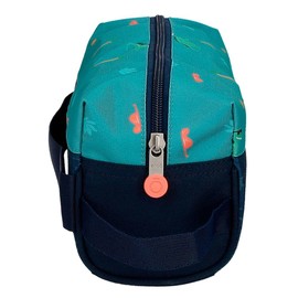 Enso Dino Artist School Backpack, Colourful, Makeup bag