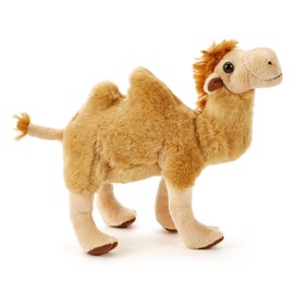 Zappi Co Bactrian Camel Plush Toy - Part of the Safari Animals Collection (16cm Length), Stuffed, Soft, Cuddly, Perfect for Kids