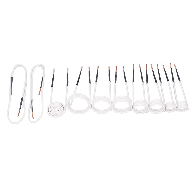 10PCS Induction Heater Coils 2.5mm Brass Core Electric Heat Induction