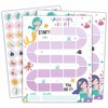 10 Mermaid Reward Chart with 216 Round Stickers, Incentive Behavior