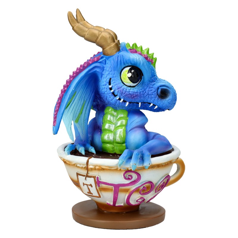 Dragon Figurine in Cup - Tea with Tom by Ruth