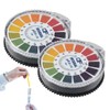 QOWITEX 2 Rolls pH Test Strips 5 m/Roll Measuring Range