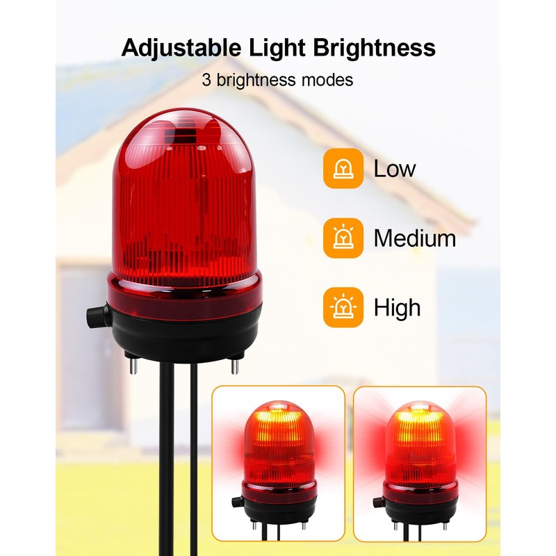 Sump Pump Alarm, High Water Leak Detection with 110dB Loud