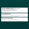 PRONAT | Alga Spirulina 100% Pura, Suplemento Alimenticio, 90 cápsulas