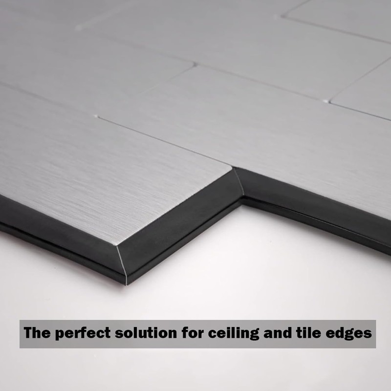 32.8 Ft Peel and Stick Trim,Flexible Peel and Stick Trim