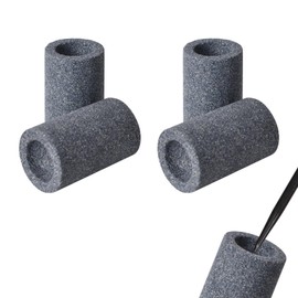 4 Dart Whetstone 1.5 x 2.5 cm - Perfect Dart Tip Sharpener for Steel Darts - Ideal Darts Accessory for Sharpening and Rounding the Dart Tips