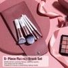 BS-MALL Travel Makeup Brushes Premium Synthetic Foundation Powder Concealers Eye