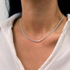 Meeran 5mm Cuban Link Chain for Men, 925 Sterling Silver