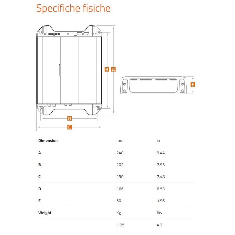 Hertz DP 2.200 AB-Class Stereo Amplifier 110 WRMS x 2