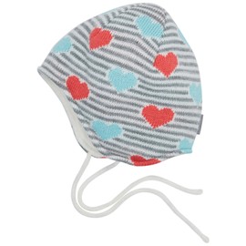 Sterntaler Baby - Mädchen Strickmütze Mütze, Beige (ecru 903), 45