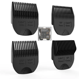 Guards for Manscaped 4.0 - Skin-Safe Trimmer Attachments, Precision Fit Cutting Guides Comb Replacement (4-Pack)