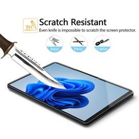 Megoo Glass Screen Protector for Surface Laptop Studio 2/ Surface Laptop Studio 14.4'', Easy Installation/HD Transparent/Scratch Resistant/Case and Surface Pen Friendly 9H Tempered Glass, 2 Pack
