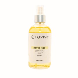 BALVIVE Body Oil 8 oz –Weightless, Non-Greasy & Fast-Absorbing Body Moisturizing Oil with Meadowfoam and Black Currant Oil - Skin Hydration for Natural Glow- Oil for Firm, Smooth & Radiant Skin