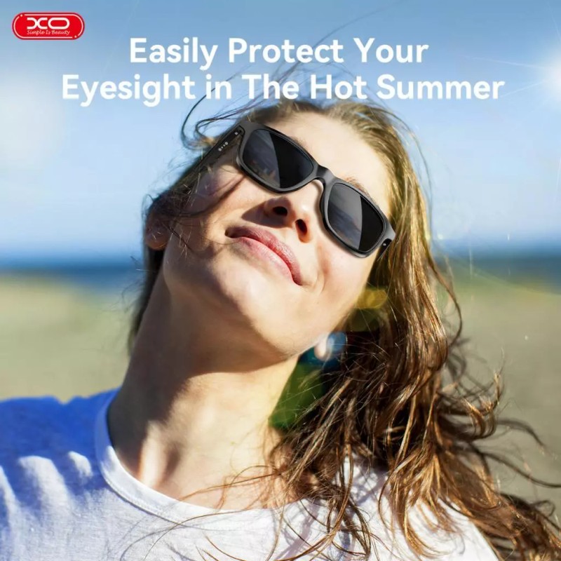 XO Men Smart Glasses Polarized Sunglass Audio Speakers Bluetooth Call