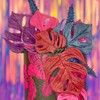 Tropical Leaves Mold by Karen Davies