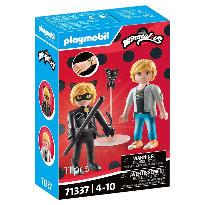 Playmobil 71337 Miraculous: Adrien & Cat Noir